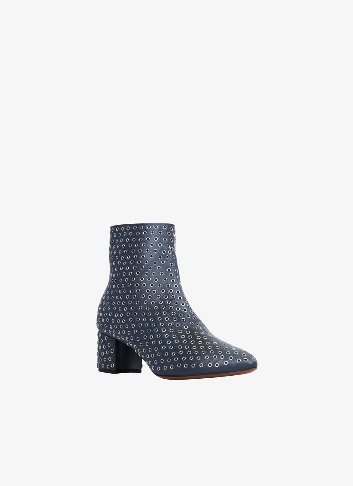 LOW BOOTS  ALAÏA STEEL GRAY LOW BOOTS